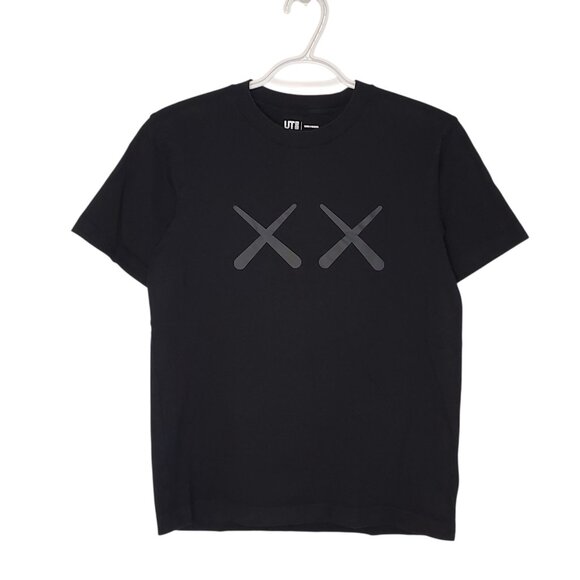 Uniqlo x Kaws x Andy Warhol graphic shirt black size XXS - Picture 1 of 6